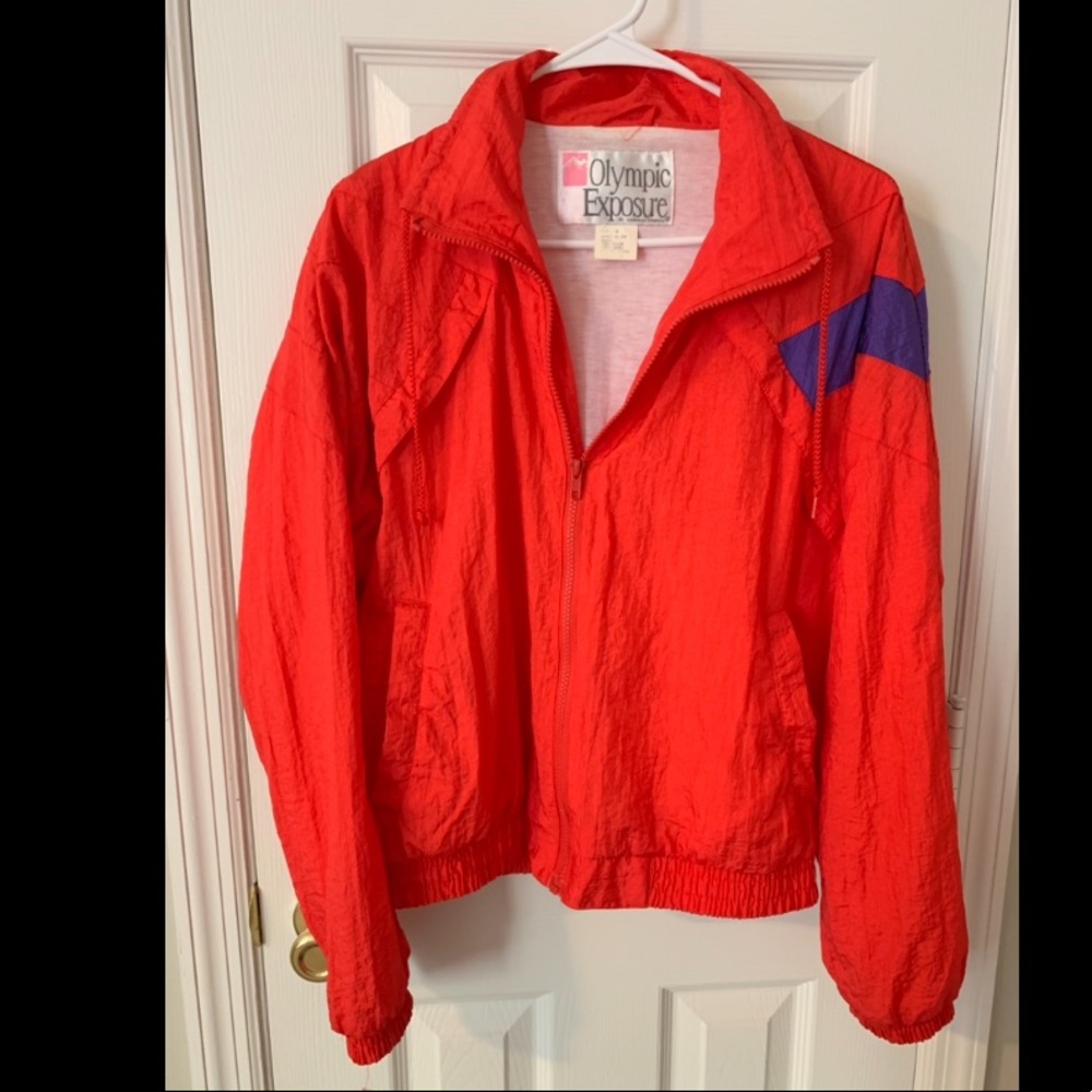Vintage Olympic Exposure Windbreaker